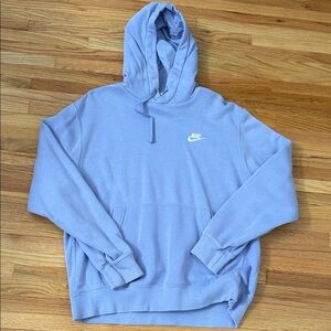 Nike womens in Light Purple Pullover Hoodie
